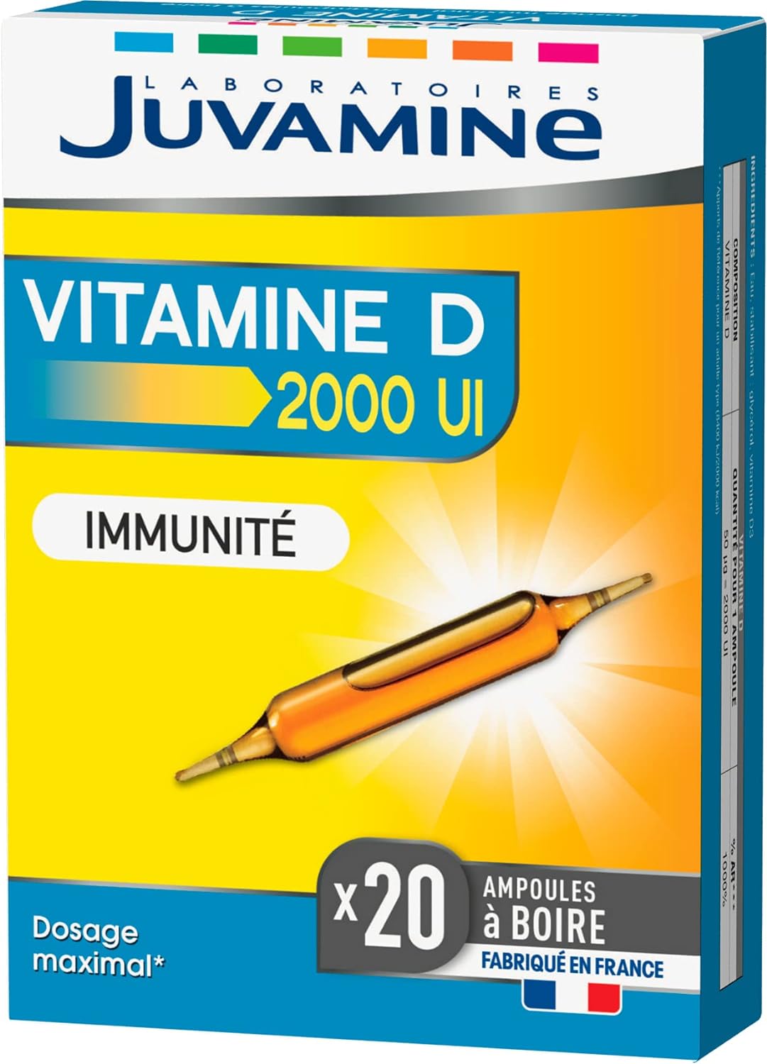 JUVAMINE Vitamine D 2000 UI